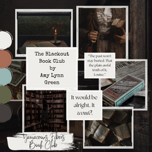 Load image into Gallery viewer, Yarnaceous Fibers Book Club: The Blackout Book Club { In Stock } Sale