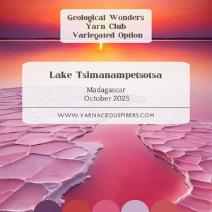 Geological Wonders Variegated Yarn Club { October }