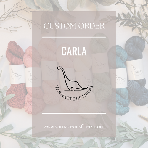 Custom order for Carla
