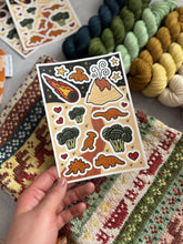 Load image into Gallery viewer, Dino Nugget Sticker Sheet { In Stock }