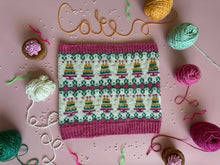 Load image into Gallery viewer, Life of a Cake Girl Cowl Set { Dye to Order }