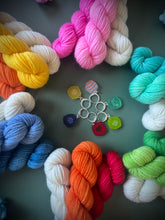 Load image into Gallery viewer, Beary Carey Stitch Markers { In Stock }