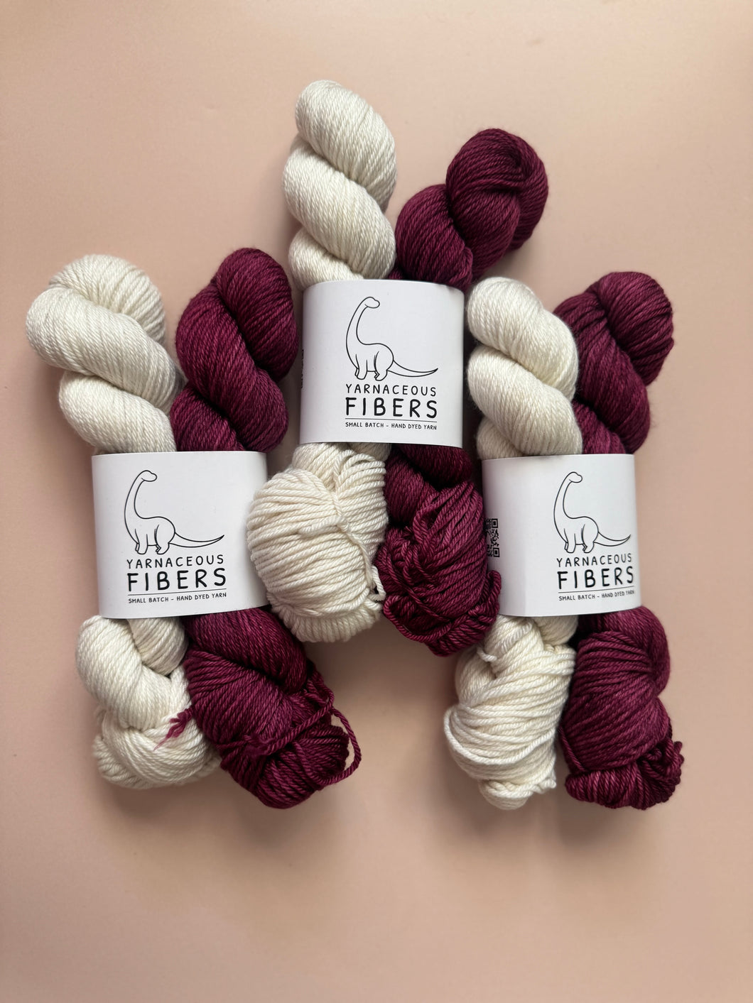 Demogorgon Bloom + Polaroid Haze Half Skein Set { In Stock }