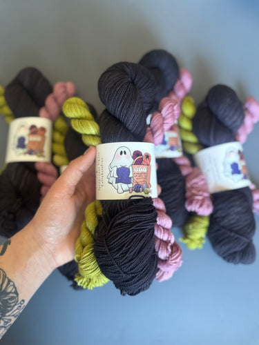 Bootiful Nightmare Sock Set { Dye to Order }