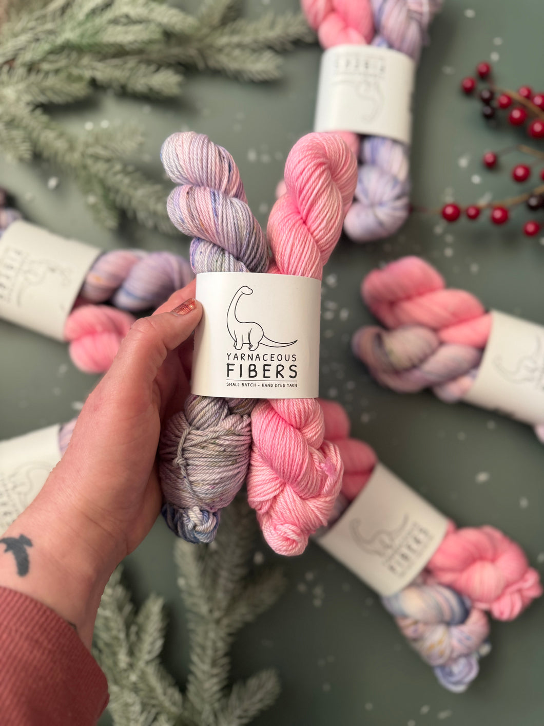 Enchanted Holiday Half Skein DK Set { In Stock }