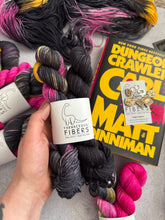 Load image into Gallery viewer, Dungeon Crawler Carl Half Skein Hat Set { In Stock &amp; Dye to Order }