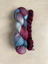 Load image into Gallery viewer, Where You Lead + Cranberry Festival Sock Set - Stars Hollow { Dye to Order }