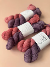 Load image into Gallery viewer, Mulled Rose + Plum Harvest Half Skein Set { In Stock }