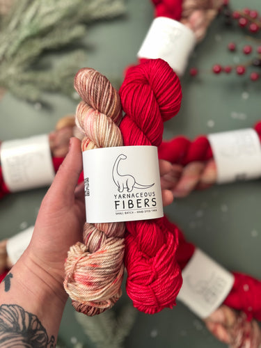 Gingerbread Dreams Half Skein DK Set { In Stock }