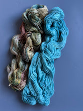 Load image into Gallery viewer, Painted Pots Shawl Set { Dye to Order }