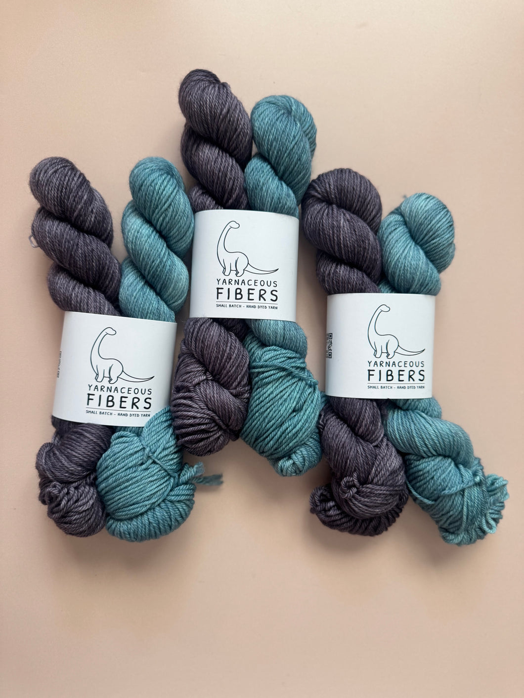 Autumn Rain + Midnight Orchard Half Skein Set { In Stock }