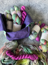 Load image into Gallery viewer, Raindrop Reverie Sock Set and Project Bag Bundle { In Stock }