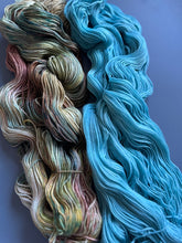 Load image into Gallery viewer, Painted Pots Shawl Set { Dye to Order }