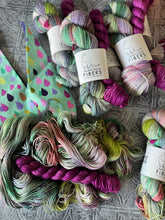Load image into Gallery viewer, Raindrop Reverie Sock Set and Project Bag Bundle { In Stock }
