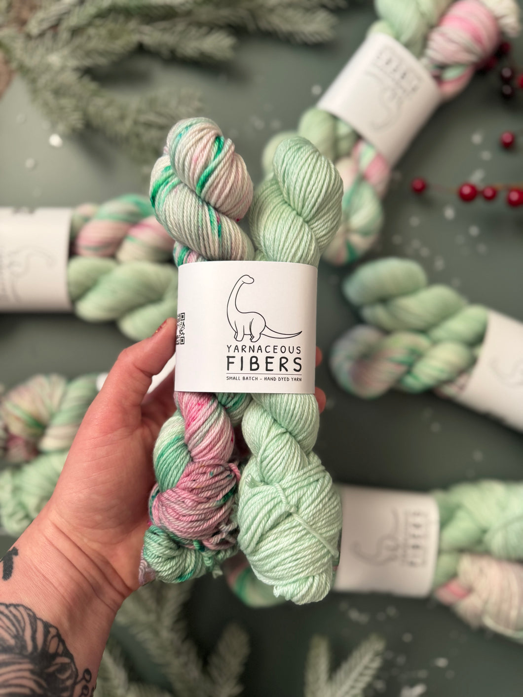 Mintmas Half Skein DK Set { In Stock }