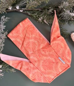 Coral Damask Tri Heather Bag { In Stock }