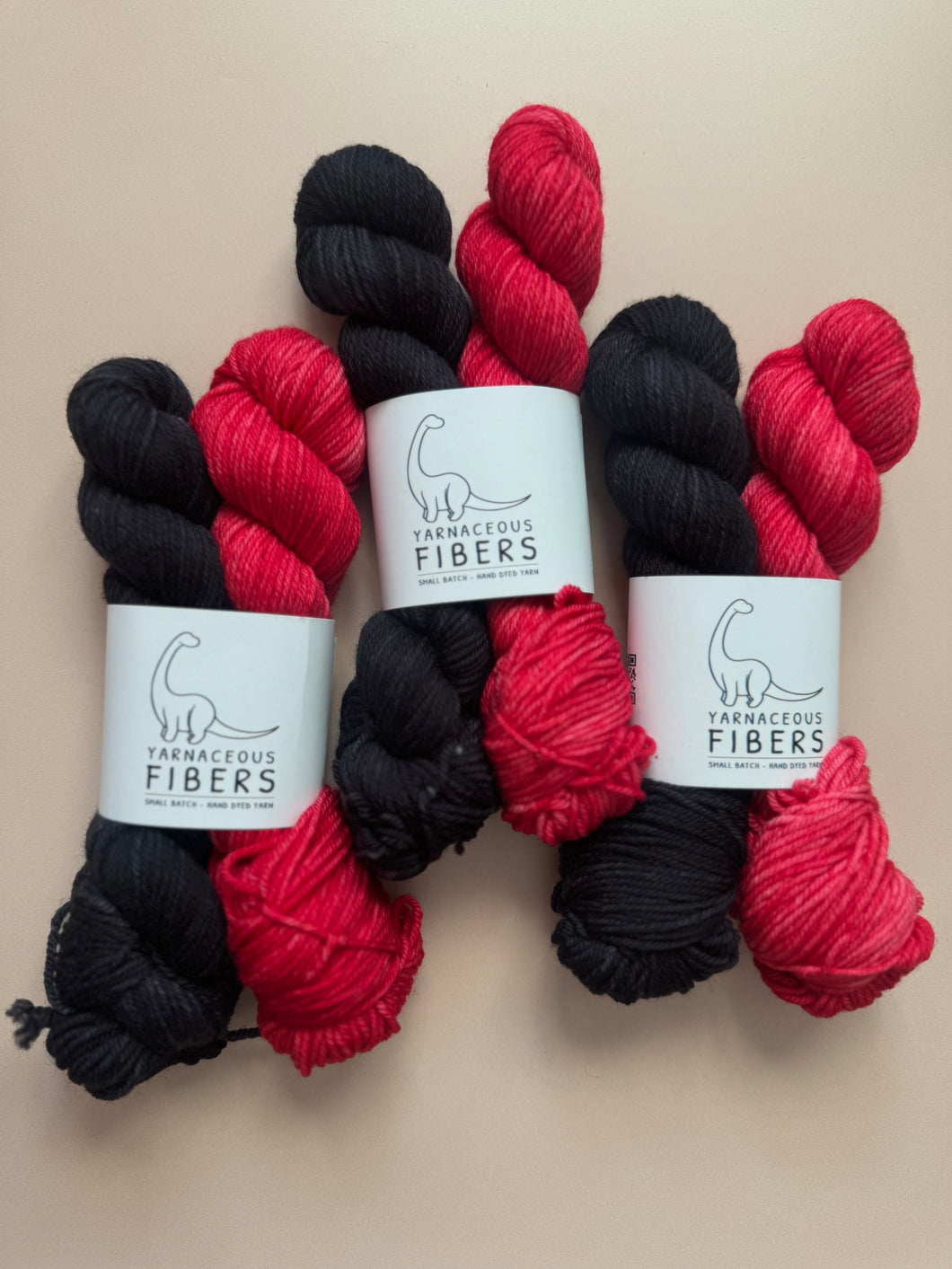 Shadow Monster + Red Door Rumors Half Skein Set { In Stock }