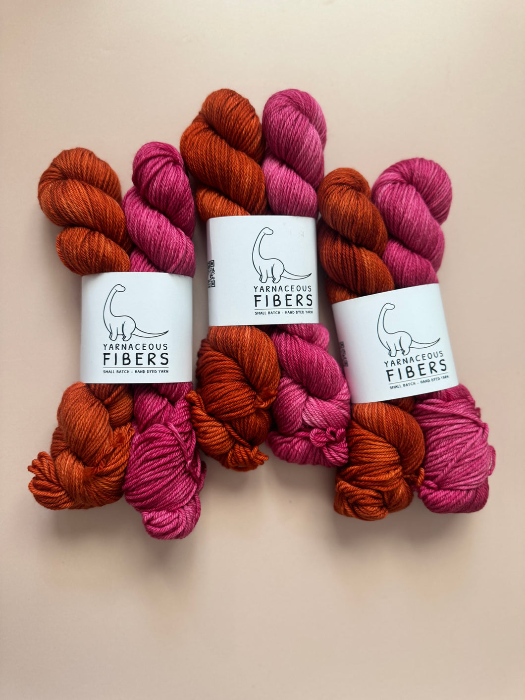 Berrywood + Bonfire Bloom Half Skein Set { In Stock }