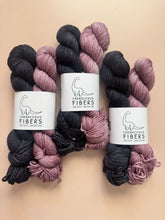 Load image into Gallery viewer, Mulberry Moon + Lava Rocks Half Skein Set { In Stock }