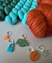 Load image into Gallery viewer, Showgirl Stitch Markers { In Stock }