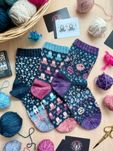 Load image into Gallery viewer, Deep Space Small Sock Set { Dye to Order}