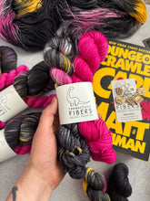 Load image into Gallery viewer, Dungeon Crawler Carl Half Skein Hat Set { In Stock &amp; Dye to Order }