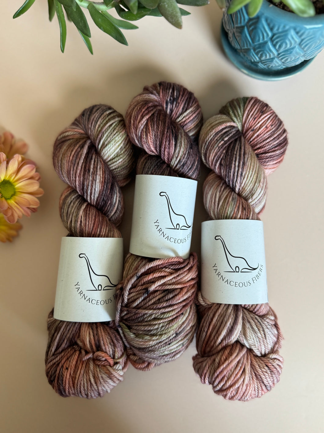 Autumn Flowers - Cerato Worsted { In Stock }
