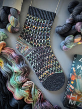 Load image into Gallery viewer, Project Hail Mary Checkers Sock Set { In Stock &amp; Dye to Order }