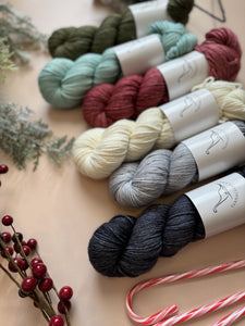 Winter Forest Tonal Set {Dye to Order Ships 12/1}