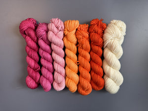 Pink Pumpkins Tonal Set { In Stock }