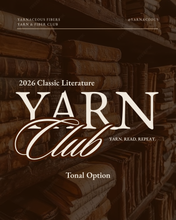 Load image into Gallery viewer, Classic Literature Tonal Yarn &amp; Fiber Club { Full Year Option }