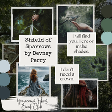 Load image into Gallery viewer, Yarnaceous Fibers Book Club: Shield of Sparrows { Ships 2/15 }