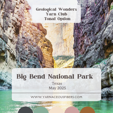 Load image into Gallery viewer, Geological Wonders Tonal Yarn Club { May }