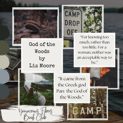 Yarnaceous Fibers Book Club: The God of the Woods { Ships August 15 }