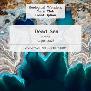 Geological Wonders Tonal Yarn Club { August }