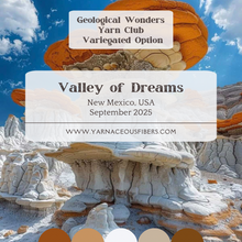 Load image into Gallery viewer, Geological Wonders Variegated Yarn Club { September }