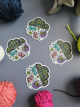 Load image into Gallery viewer, Cerulean Orchid Stickers { In Stock }