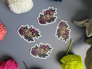 Cerulean Orchid Stickers { In Stock }